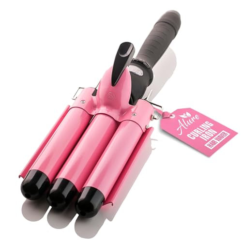 Triple hair curler