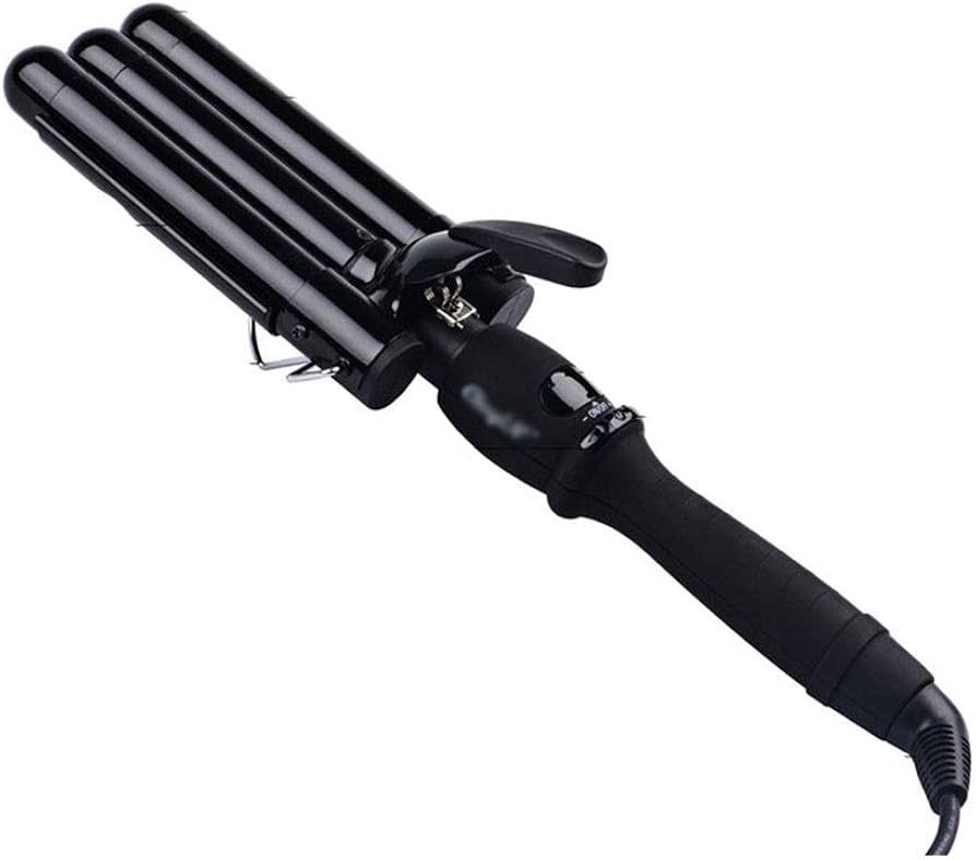 Triple hair curler